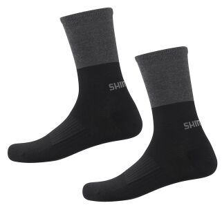 SHIMANO SKARPETKI ROWEROWE Narciarskie zimowe Wool Socks 41-44 M-L