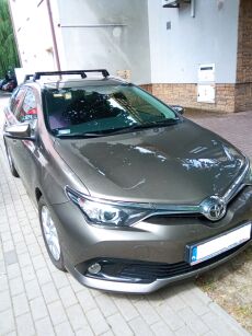 Bagażnik dachowy Turtle Quiet XT IR 82/78 Black do Toyota Auris II combi 2013->2018