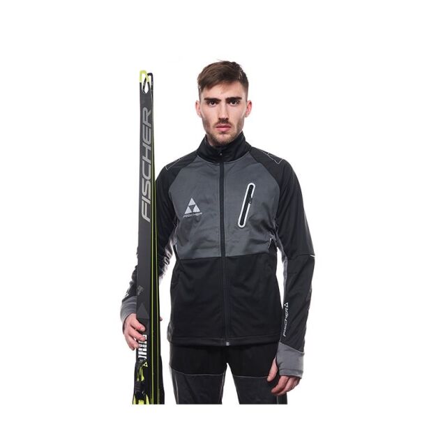 Fischer Asarna Softshell XC Jacket cienka męska kurtka na narty biegowe