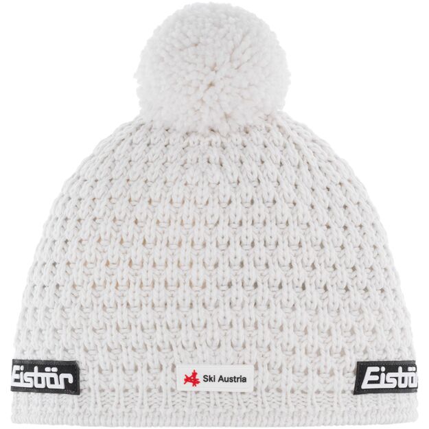 Czapka Eisbar TRAIL Pompon MU SKA Ski Austria kolor 100 white