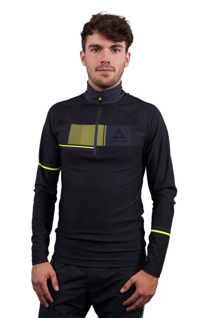 Fischer Turtleneck Cross XC Męska bluza polar na narty biegowe