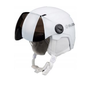 DAMSKI Kask narciarski Blizzard Double Visor W2 White / Silver Mirror 56-59