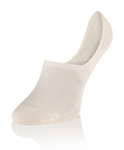 Skarpetki stopki Brubeck Merino Wool SC3002U Unisex biały-beż