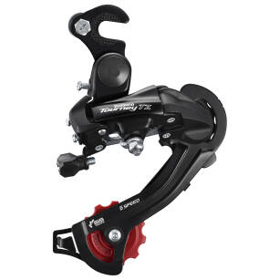 Przerzutka tylna Shimano TURNEY TZ500 5rz 6rz HAK BLACK