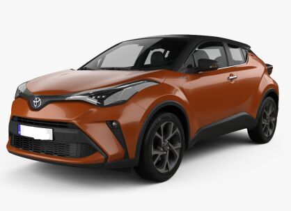 Bagażnik CRUZ Airo silver do Toyota C-HR CHR 2016- >