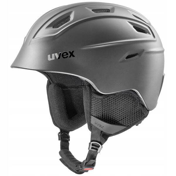 KASK NARCIARSKI UVEX Fierce BLACK Mat UNISEX 2025