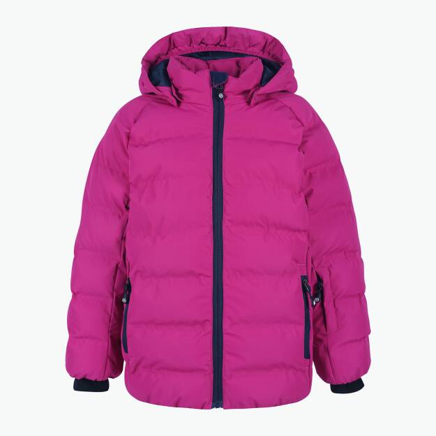 Kurtka narciarska dziecięca Color Kids Ski Jacket Quilted AF 10.000 różowa