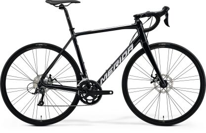 Rower szosowy MERIDA SCULTURA 200 metallic black (silver) 2023