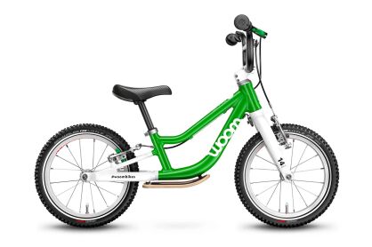 Rowerek biegowy biegówka WOOM 1 PLUS G B2C koła 14" green 4,2kg