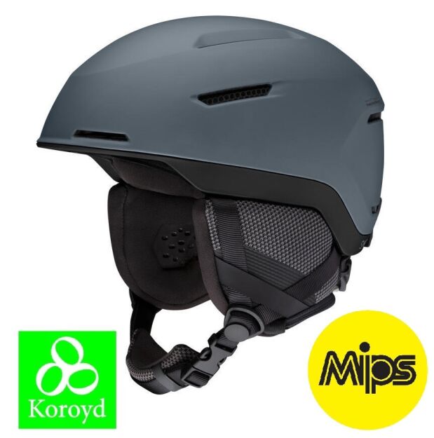 SMITH ALTUS MIPS kask Narciarski Snowboardowy +MIPS +Koroyd grey mat