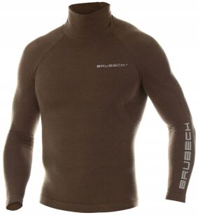 BLUZA KOSZULKA TERMOAKTYWNA MERINO WOOL MĘSKA BRUBECK RANGER LS1420M