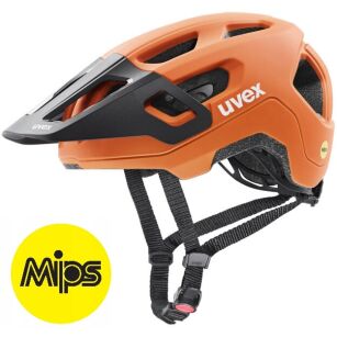 Kask rowerowy Uvex react jr. MIPS POMARAŃCZOWY 52-56cm