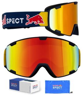 Gogle RED BULL SPECT PARK 19RE2 dark blue SZYBA red orange mirror