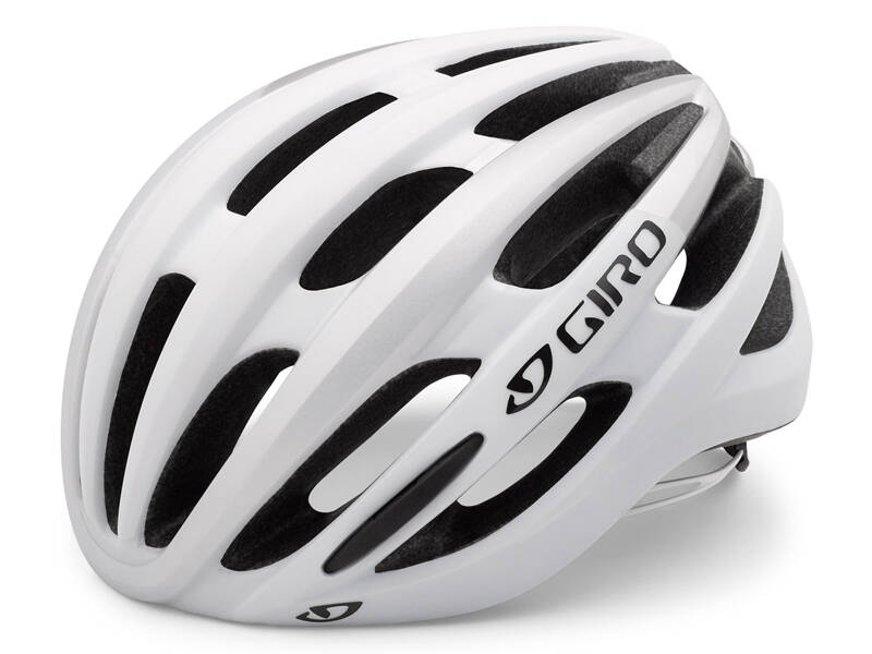 LEKKI Kask rowerowy GIRO FORAY SZOSA white silver