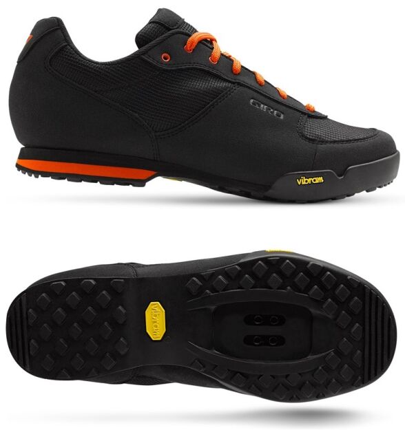 Buty rowerowe SPD męskie GIRO RUMBLE VR black glowing red