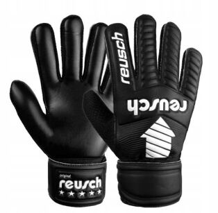 Reusch Rękawice bramkarskie dziecięce Legacy Arrow Solid Junior black