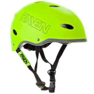 Kask RAVEN F511 na rolki hulajnoga BMX lime