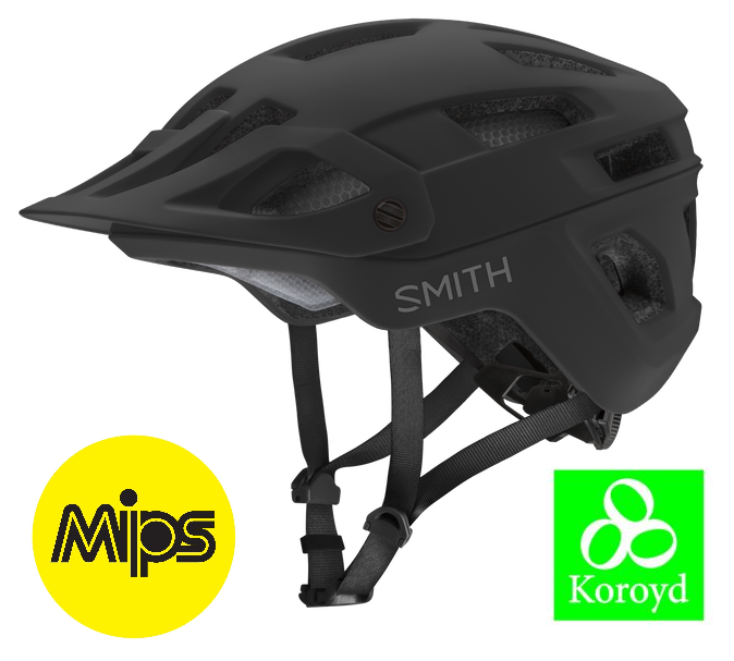 Kask MTB SMITH Engage 2 MIPS Koroyd Black mat 2024