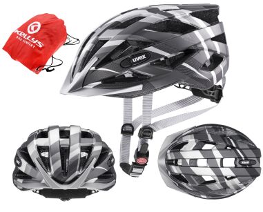 Kask rowerowy UVEX AIR WING CC black mat 56-60 L