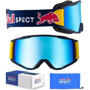 Gogle RED BULL SPECT NEON 03BL3 dark blue SZYBA smoke blue mirror