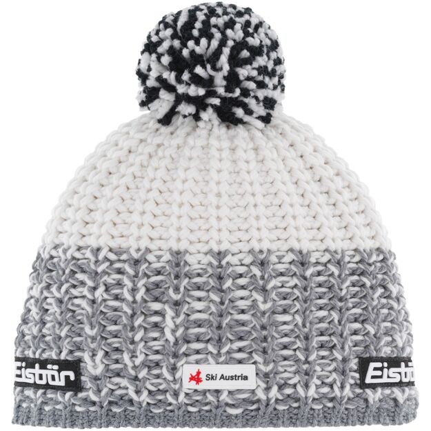 Czapka Eisbar Refocus Pompon MU SKA Ski Austria kolor 306 white grey