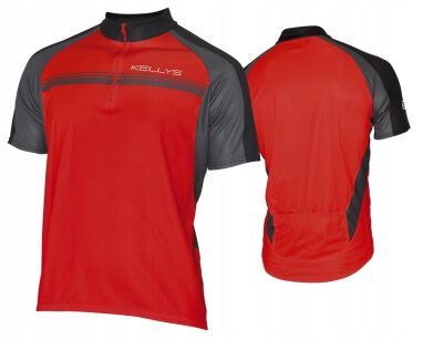 50% Wyprzedaż Koszulka rowerowa KELLYS PRO sport RED L