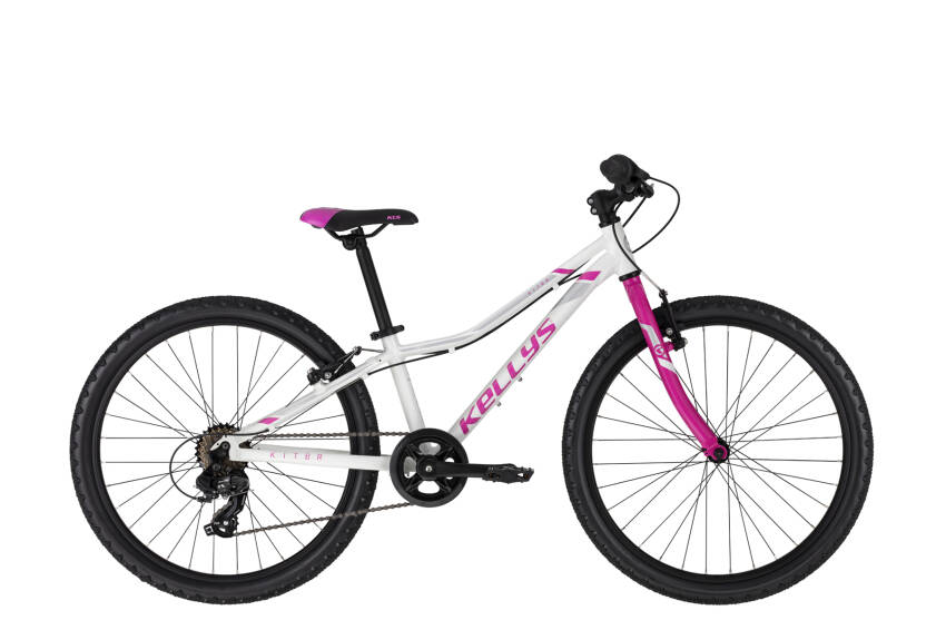 Rower dla dziewczynki Kellys KITER 30 white pink (24