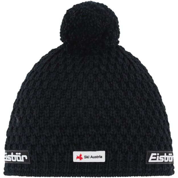 Czapka Eisbar TRAIL Pompon MU SKA Ski Austria kolor 009 black