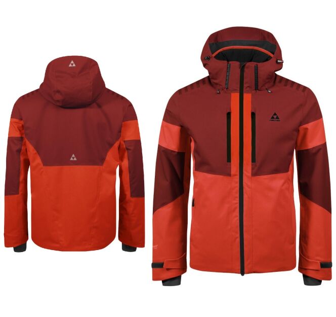 Fischer SEMMERING Jacket Męska Kurtka narciarska mem.15.000 tomato red 2023