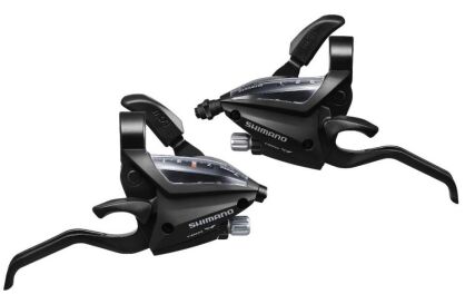 SHIMANO klamkomanetki ST- EF500 (510) 3x7 komplet BLACK