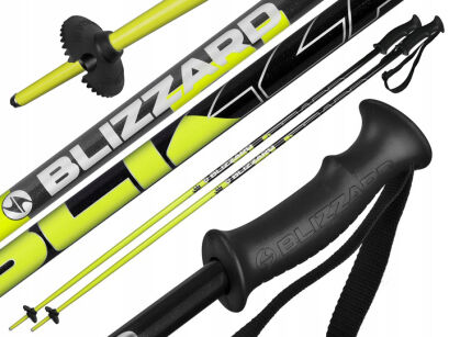 Kije narciarskie BLIZZARD Allmountain neon-yellow