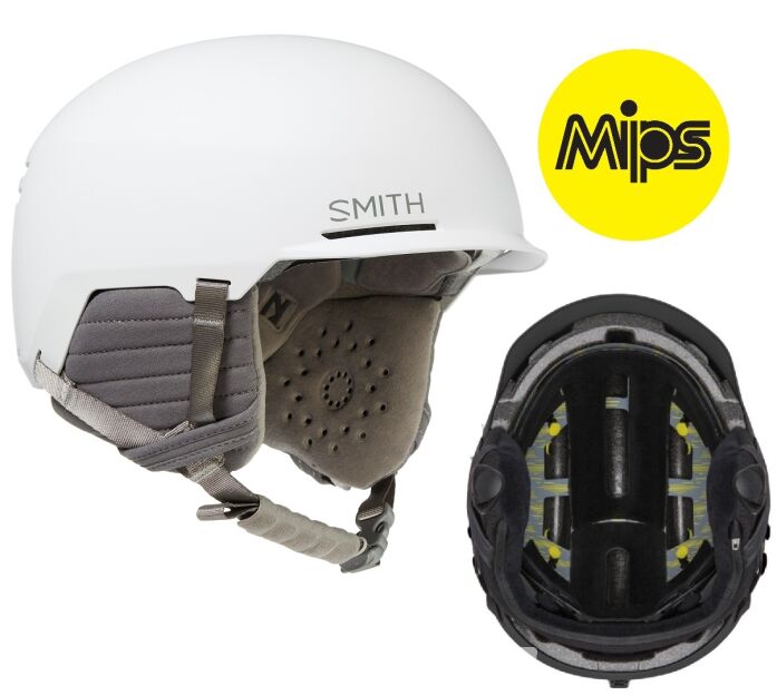 SMITH Scout MIPS Damski Kask snowboardowy / narciarski BIAŁY 2024