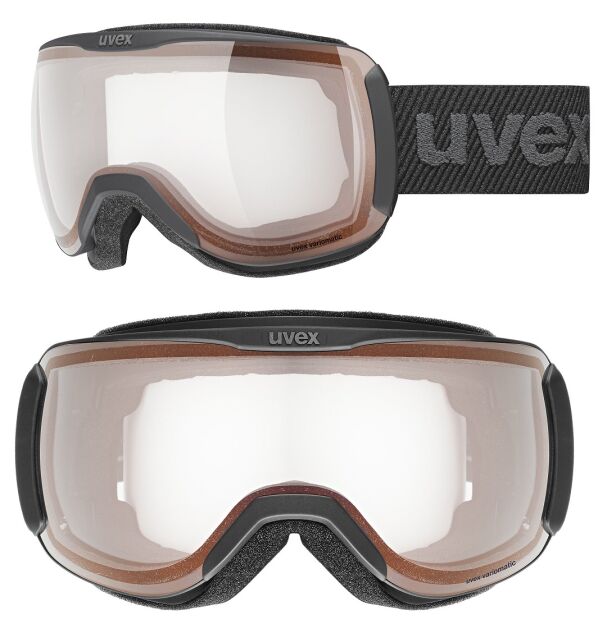 Gogle Uvex Downhill 2100 V black Szyba Vario Variomatic S0-S4