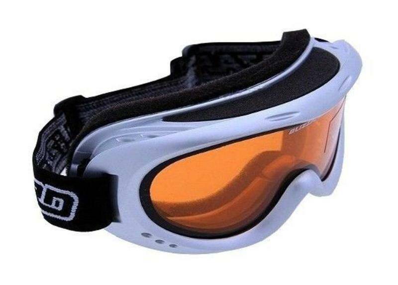 Gogle Blizzard 907 DAO Silver shiny amber orange junior / damski S1 59,69%