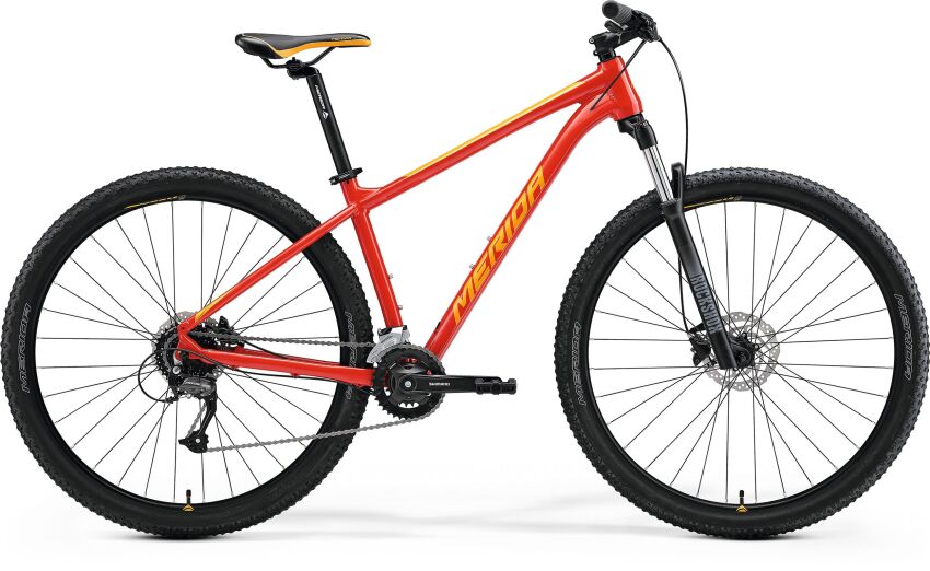 Rower MTB MERIDA BIG NINE 60 Red Orange 2024 (Rock Shox)